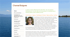 Desktop Screenshot of chantalbuigues.com